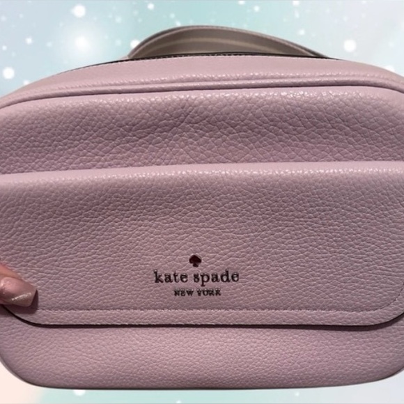 Kate Spade Rosie Pebbled Leather Small Flap Camera Bag! - Picture 1 of 3